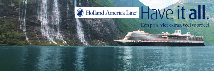 Banner Have it All van Holland America Line